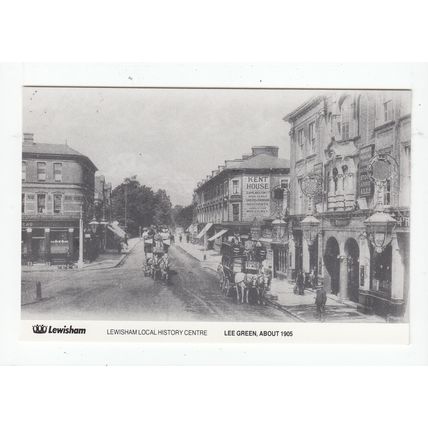 Lee Green Lewisham Local History Centre Reproduction Postcard London