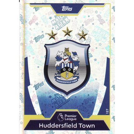 Match Attax 2017/2018 127 Huddersfield Town Club Badge