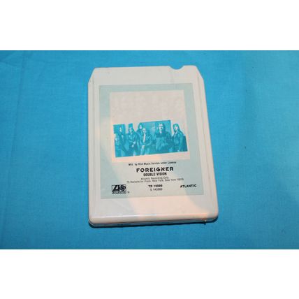 VTG Classic Rock 8 Track Tape Foreigner Double Vision Hot Blooded TESTED
