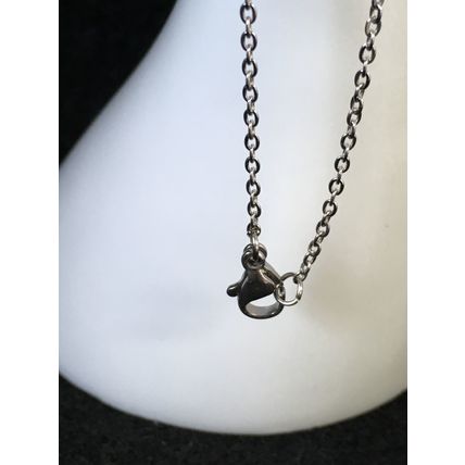 Necklace Petite Cross 925 Sterling Blue Crystals #306 USA Seller