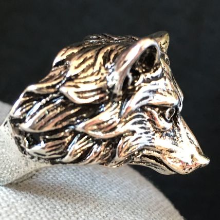 Ring Untamed Spirit Wolf Head #244 USA Seller