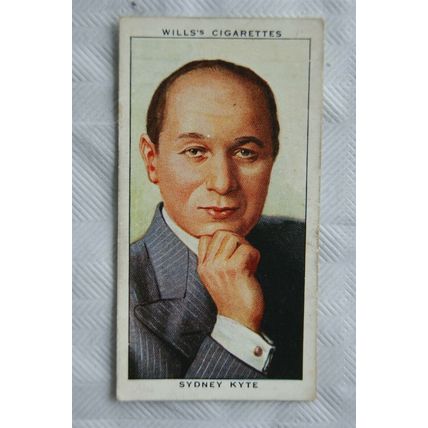 1935 Wills Radio Celebrities 2nd series No. 45 Sydney Kyte