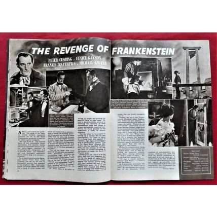 ABC FILM REVIEW (November 1959) Hammer & Horror contemporary content