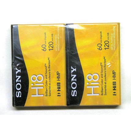Sony 2 Pack 120 Minutes HI8 Tape