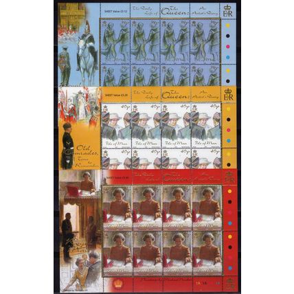 ZAYIX Isle of Man 929-933 MNH Queen Elizabeth II 50th Anniversary 010122SM125