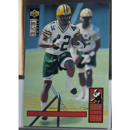 1994 UD Collector's Choice LESHON JOHNSON (Packers) Rookie card #21