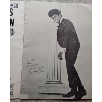 James Brown Story, Variety Playbill, November 11, 1964