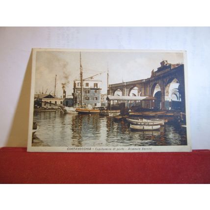 CIVITAVECCHIA, ITALY unused vintage postcard =