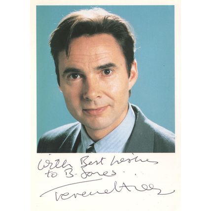 Terence Hillyer Coronation Street RARE Hand Signed Cast Photo