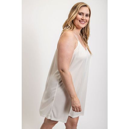 V-neck slip dress with adjustable straps