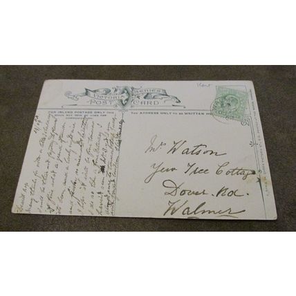 1909 fr Victoria Series Postcard - Mongeham Church - Dover, Kent
