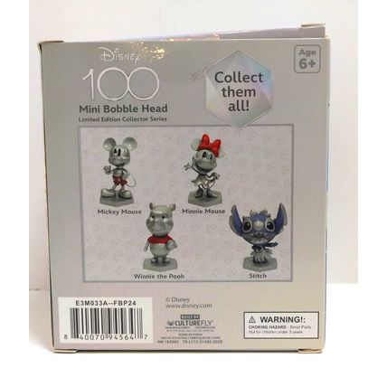 Minnie Mouse! Disney 100th Anniversary Mini Bobble Head - SEALED