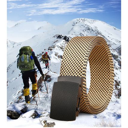 Men's Nylon Lightweight Belt Outdoor Casual Canvas Belt