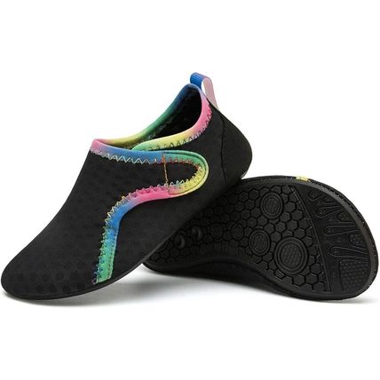 JIASUQI Toddler Water Shoes Boys Girls Quick Dry Beach Shoes Barefoot Swim Aqua