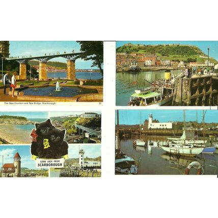 Yorkshire SCARBOROUGH Twenty 1960's-1980's Postcards (Various Publishers)