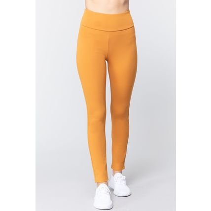 Waist Band Long Ponte Pants
