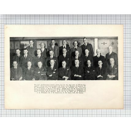 Aireborough Brooksbank Huby / Yeadon Ladies Choir Mrs Howarth - 1937 Clipping