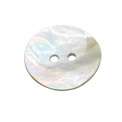 18mm Natural Mother of Pearl Shell Buttons 2 hole Sewing Knitting Crafts Arts