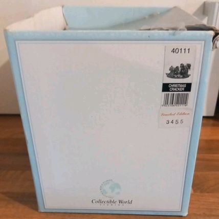 Me To You figurine, Teddy Bear Christmas Cracker. Limited Edition Ornament Boxed
