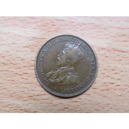 Australia 1916i (Calcutta) 1/2d HalfPenny Coin