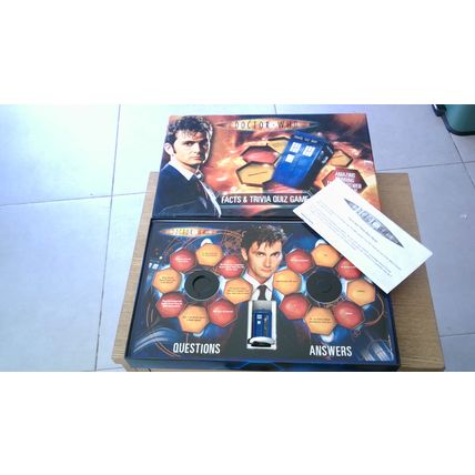DOCTOR WHO: FACTS & TRIVIA QUIZ GAME (Toy Brokers) AS-NEW Condition