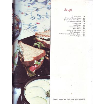 Tofu Cookery Cook Book