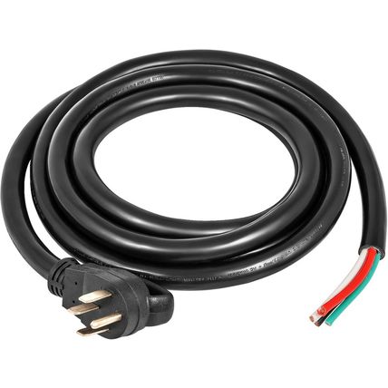 VEVOR 25 FT 50 Amp Generator Extension Cord 6 Gauge STW 6/3+8/1 RV Power Cord N1