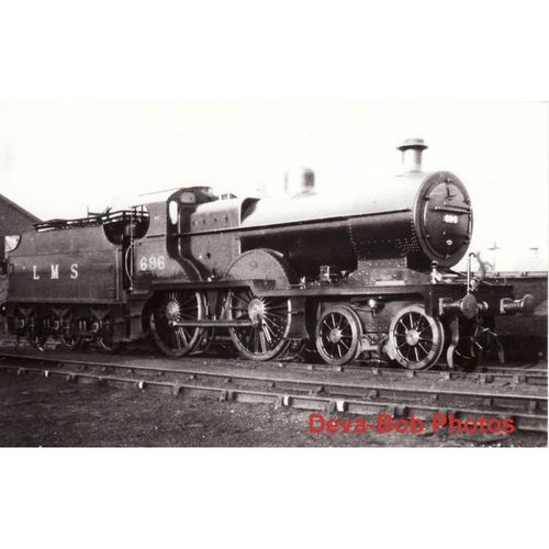 Railway Photo LMS 696 Fowler 2P 4-4-0 Loco