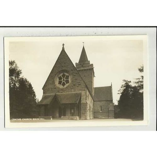 Aberdeenshire BALMORAL Crathie Church Postcard