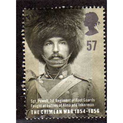Great Britain 2004 Crimean War 57p 1st Regiment Foot Guards Used SG 2492 stamp
