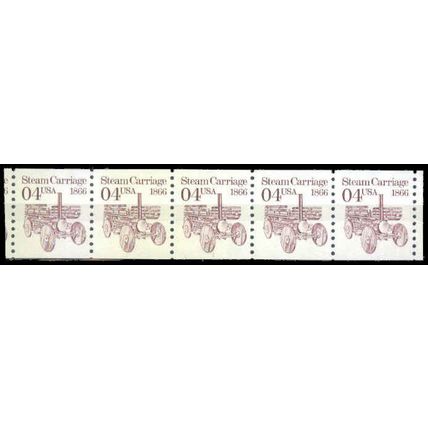2451 4c Steam Carriage Fine MNH Dry Gum PNC 1/5 P0795