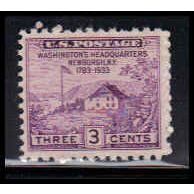 752 3c Washington's Hdqs Fine MNH O4699