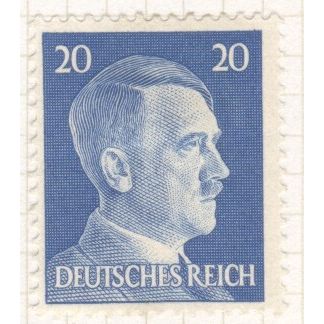 Germany 1941 - 20pf blue - Adolf Hitler - unused