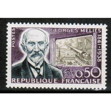 1961 France - Sc# 987 vf Mint NH - Meles / motion pictures - 0.50 fr