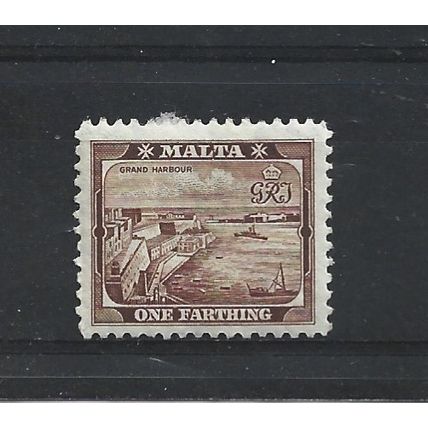 Malta.SG217 1/4d Grand Harbour,Valletta.Mounted Mint.Apr25t