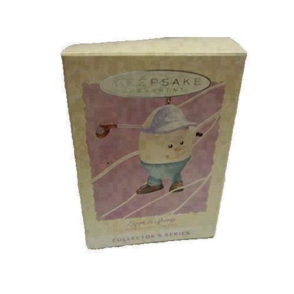 Eggs in Sports (Third and Final in Series) Golf Ornament - 1993 Keepsake Ornamen