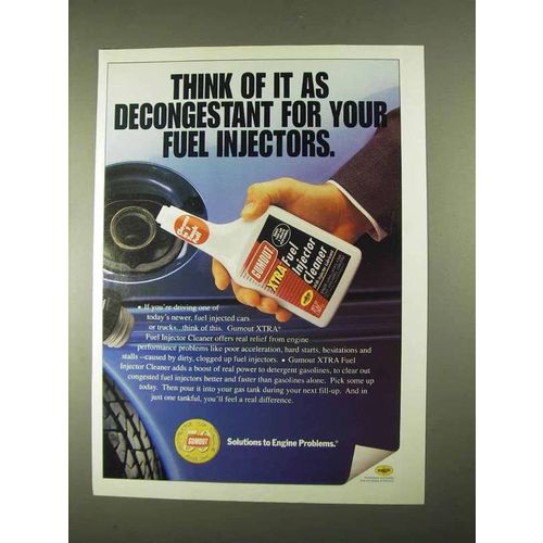 1994 Pennzoil Gumout XTRA Fuel Injector Cleaner Ad