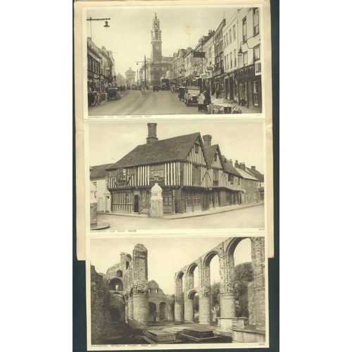 Letter Card c1940 - Photochrom Ltd x 6 images of Colchester, Essex