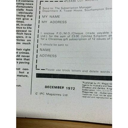 HEADLINES MAGAZINE #16 (DEC 1972) - HOW DID LENIN DIE? / OSCAR WILDE (P3)
