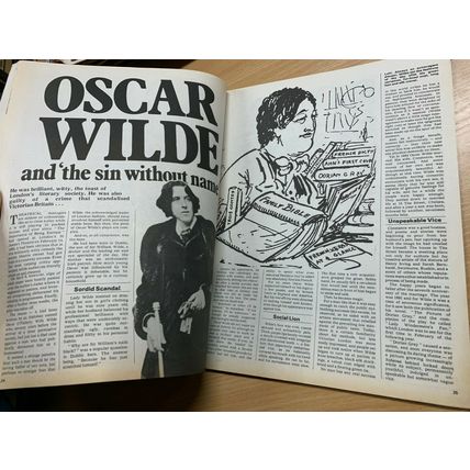HEADLINES MAGAZINE #16 (DEC 1972) - HOW DID LENIN DIE? / OSCAR WILDE (P3)