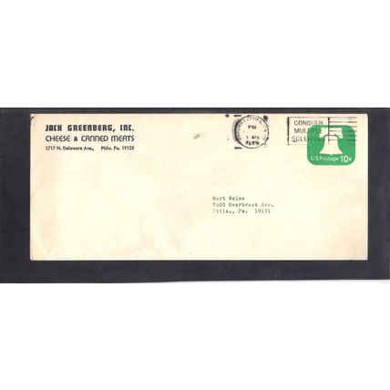 Cheese and Canned Meats U567 10c Liberty Bell CV03084