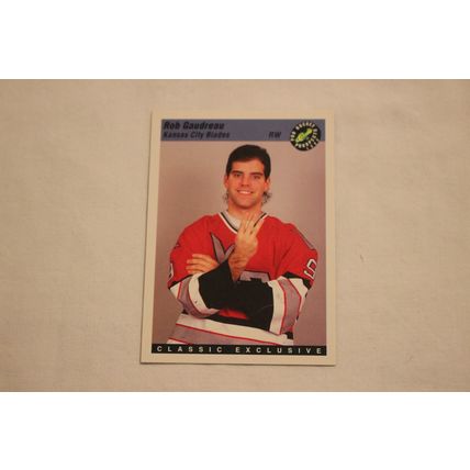 Rob Gaudreau 1993 Classic Pro Hockey Prospects NO. 16