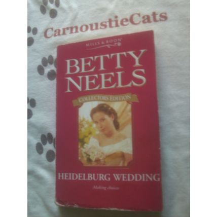 Betty Neels Heidelburg Wedding Collector's Edition No 44 Mills & Boon Paperback