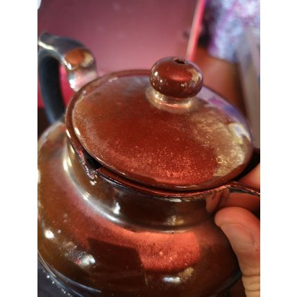 Gibson Brothers Lustreware Tea Pot And Milk Jug