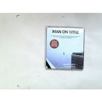 NEW Man on Wire by Philippe Petit Compact Disc Book (English) world trade center