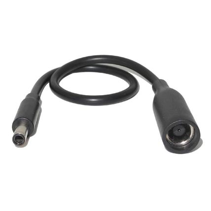 7.4*5.0 Female to 4.5*3.0 Male Power Connector Converter for Dell - Black