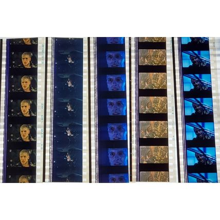HIGHLANDER. Pk MULTI QVF - A004d . - 5 STRIPS OF 5 - 35MM FILM CELLS