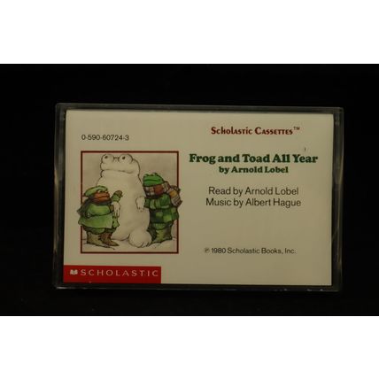 Frog And Toad All Year By Arnold Lobel 1980 Scholastic Audiobook Cassette Tape