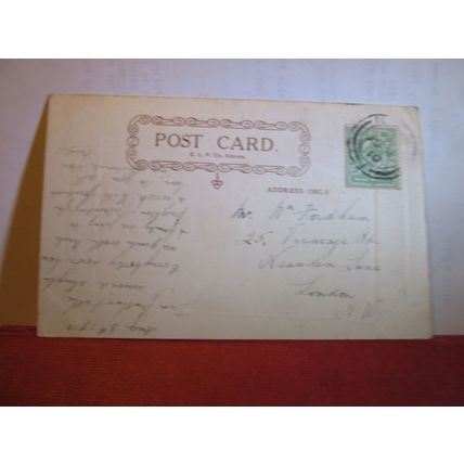 LUDGATE CIRCUS, London used antique postcard 1910 pm =