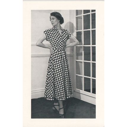 The Nostalgia Postcard 1890's - 1950's - The Latest British Fashion, 1948